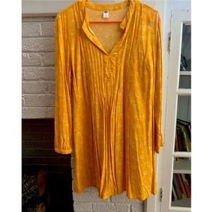 Mustard Yellow Long Sleeve Tunic